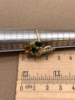 *Кольцо р.16,5 Колибри цв Лимонное арт. 01-2-290-22-190 (вес 4,35 г) - фото 318518 *Кольцо р.16,5 Колибри цв Лимонное арт. 01-2-290-22-190 (вес 4,35 г) - фото 318518