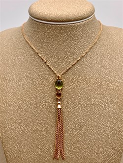 *Колье 60-65 см. Хризолит Цитрин цв Красное арт. 06-1-073-2300-010-171 вес 4,95 г - фото 318743 *Колье 60-65 см. Хризолит Цитрин цв Красное арт. 06-1-073-2300-010-171 вес 4,95 г - фото 318743