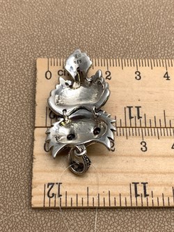 *Подвеска Филин Марказит Пироп арт. HP1035-446 вес 8,83 г - фото 318812