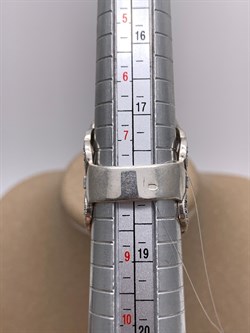 *Кольцо р.18 Марказит Гранат Пироп арт. HR846-728 вес 15,41 г - фото 318835