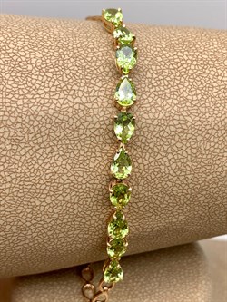 *Браслет р.17 Хризолит цв Красное арт. 08-1-052-08-777 (вес 5,04 г) - фото 318992 *Браслет р.17 Хризолит цв Красное арт. 08-1-052-08-777 (вес 5,04 г) - фото 318992