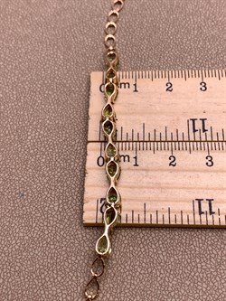 *Браслет р.17 Хризолит цв Красное арт. 08-1-052-08-777 (вес 5,04 г) - фото 318998 *Браслет р.17 Хризолит цв Красное арт. 08-1-052-08-777 (вес 5,04 г) - фото 318998