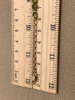 *Браслет р.17 Хризолит цв Красное арт. 08-1-052-08-777 (вес 5,04 г) - фото 319003 *Браслет р.17 Хризолит цв Красное арт. 08-1-052-08-777 (вес 5,04 г) - фото 319003