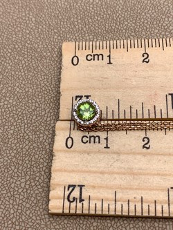 *Колье р.38-43 Хризолит цв Красное арт. 06-1-056-08-503 (вес 2,4 г) - фото 319026 *Колье р.38-43 Хризолит цв Красное арт. 06-1-056-08-503 (вес 2,4 г) - фото 319026