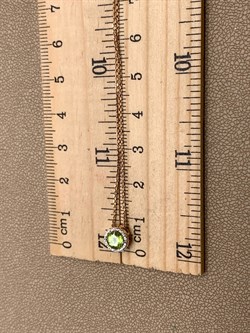 *Колье р.38-43 Хризолит цв Красное арт. 06-1-056-08-503 (вес 2,4 г) - фото 319028 *Колье р.38-43 Хризолит цв Красное арт. 06-1-056-08-503 (вес 2,4 г) - фото 319028