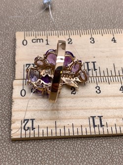 *Кольцо р.20 Колибри Аметист цв Красное арт. 01-2-290-0201-011-779 (вес 4,5 г) - фото 319521 *Кольцо р.20 Колибри Аметист цв Красное арт. 01-2-290-0201-011-779 (вес 4,5 г) - фото 319521