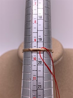 *Кольцо р.19,5 Опал Эфиопия цв Красное арт. 14080-137-124 вес 1,79 г - фото 319592