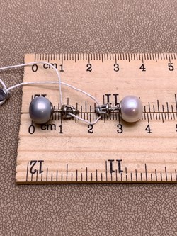 *Пусеты Жемчуг Микс д.9*9,5мм арт. 2.0117.0.b-062 Вес 2,83 г - фото 319677 *Пусеты Жемчуг Микс д.9*9,5мм арт. 2.0117.0.b-062 Вес 2,83 г - фото 319677