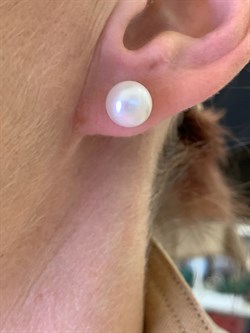 *Пусеты Жемчуг Микс д.9*9,5мм арт. 2.0117.0.b-840 Вес 2,83 г - фото 319687 *Пусеты Жемчуг Микс д.9*9,5мм арт. 2.0117.0.b-840 Вес 2,83 г - фото 319687