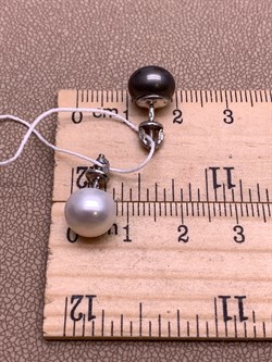 *Пусеты Жемчуг Микс д.9*9,5мм арт. 2.0117.0.b-840 Вес 2,83 г - фото 319690 *Пусеты Жемчуг Микс д.9*9,5мм арт. 2.0117.0.b-840 Вес 2,83 г - фото 319690