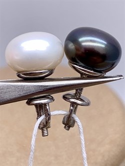 *Пусеты Жемчуг Микс д.9*9,5мм арт. 2.0117.0.b-857 Вес 2,83 г - фото 319696 *Пусеты Жемчуг Микс д.9*9,5мм арт. 2.0117.0.b-857 Вес 2,83 г - фото 319696