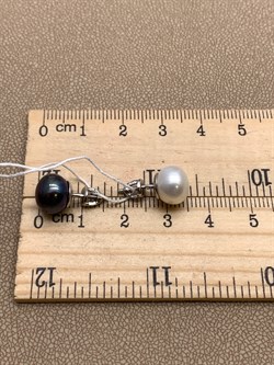 *Пусеты д.9-9,5 Жемчуг Микс д.9*9,5мм арт. 2.0117.0.b-144 Вес 2,85 г - фото 319706 *Пусеты д.9-9,5 Жемчуг Микс д.9*9,5мм арт. 2.0117.0.b-144 Вес 2,85 г - фото 319706