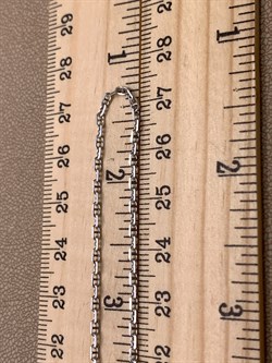 *Цепь р.55 Морская якорная арт. 0908R050L55-976, (Вес 3,5 г) - фото 319786