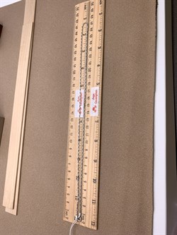 *Цепь р.55 Морская якорная арт. 0908R050L55-976, (Вес 3,5 г) - фото 319788