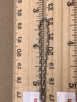 *Цепь р.45 Морская якорная арт. 0908R050L45-059, (Вес 3 г) - фото 319810