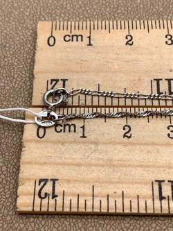 *Цепь р.55 Инфинити Сингапур Фигаро арт. 6471R14501001L55-158, (Вес 1,55 г) - фото 319872 *Цепь р.55 Инфинити Сингапур Фигаро арт. 6471R14501001L55-158, (Вес 1,55 г) - фото 319872