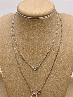 *Цепь р.40 Инфинити Сингапур Фигаро арт. 6471R14501001L40-219, (Вес 1,25 г) - фото 319915