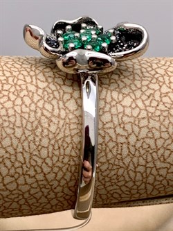 *Кольцо р.17 Шпинель синт арт. MP-R00975-X-WB-NCE-X-B-429 вес 2,5 г - фото 320305 *Кольцо р.17 Шпинель синт арт. MP-R00975-X-WB-NCE-X-B-429 вес 2,5 г - фото 320305