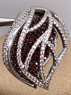 *Подвеска Коньячный Фианит Микро Вставки арт. MP-P00063-X-W-X-X-BW-415 вес 5,4 г - фото 320407 *Подвеска Коньячный Фианит Микро Вставки арт. MP-P00063-X-W-X-X-BW-415 вес 5,4 г - фото 320407