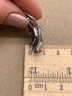 *Подвеска Коньячный Фианит Микро Вставки арт. MP-P00063-X-W-X-X-BW-415 вес 5,4 г - фото 320410 *Подвеска Коньячный Фианит Микро Вставки арт. MP-P00063-X-W-X-X-BW-415 вес 5,4 г - фото 320410