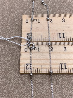 *Цепь р.40 Роло плоская с шариками арт. 074211R22025L40-897 Вес 1,73 г - фото 320458 *Цепь р.40 Роло плоская с шариками арт. 074211R22025L40-897 Вес 1,73 г - фото 320458