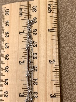 *Цепь р.120 Роло плоская с шариками арт. 074211R22025L120-210 Вес 5,01 г - фото 320473 *Цепь р.120 Роло плоская с шариками арт. 074211R22025L120-210 Вес 5,01 г - фото 320473