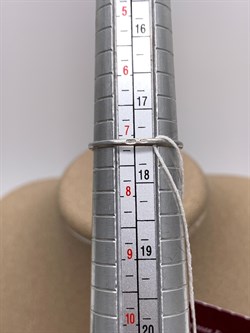 *Кольцо р.17,5 Белый Жемчуг д.8,*8,5мм арт. 1.0327.0.b-948 Вес 1,92 г - фото 320507