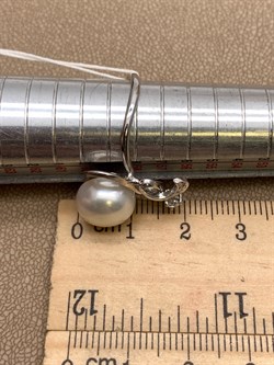 *Кольцо р.18,5 Белый Жемчуг д.10,5*11мм арт. 1.0280.0.b-787 Вес 3,66 г - фото 320541 *Кольцо р.18,5 Белый Жемчуг д.10,5*11мм арт. 1.0280.0.b-787 Вес 3,66 г - фото 320541