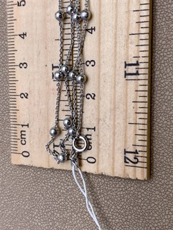 *Цепь р.120 Роло гладкая с шариками арт. 070011R025L120-755  (Вес 8,6 г) - фото 320561 *Цепь р.120 Роло гладкая с шариками арт. 070011R025L120-755  (Вес 8,6 г) - фото 320561