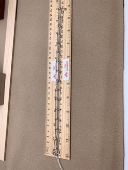 *Цепь р.120 Роло гладкая с шариками арт. 070011R025L120-755  (Вес 8,6 г) - фото 320562 *Цепь р.120 Роло гладкая с шариками арт. 070011R025L120-755  (Вес 8,6 г) - фото 320562