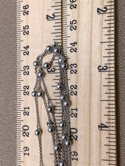 *Цепь р.150 арт. 070011R025L150-746, Роло гладкая с шариками (Вес 10,6 г) - фото 320566 *Цепь р.150 арт. 070011R025L150-746, Роло гладкая с шариками (Вес 10,6 г) - фото 320566