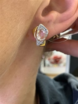 *Серьги Горный Хрусталь цв Лимонное арт. 02-2-632-5801-021-280 вес 3,65 г - фото 320602 *Серьги Горный Хрусталь цв Лимонное арт. 02-2-632-5801-021-280 вес 3,65 г - фото 320602