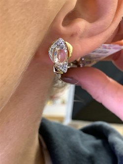 *Серьги Горный Хрусталь цв Лимонное арт. 02-2-632-5801-021-280 вес 3,65 г - фото 320603 *Серьги Горный Хрусталь цв Лимонное арт. 02-2-632-5801-021-280 вес 3,65 г - фото 320603