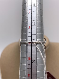 *Кольцо р.19 Белый Жемчуг д.10*10,5мм арт. 1.0325.0.b-551 Вес 5,89 г - фото 320630