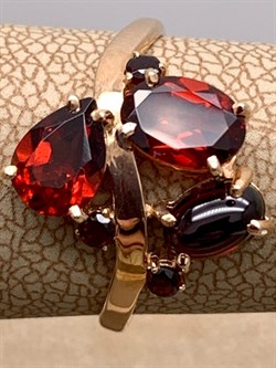 *Кольцо р.17 Гранат цв Красное арт. 01-1-760-03-598 вес 2,53 г - фото 320733 *Кольцо р.17 Гранат цв Красное арт. 01-1-760-03-598 вес 2,53 г - фото 320733