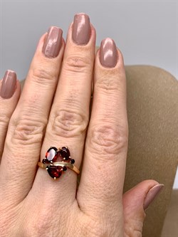 *Кольцо р.17 Гранат цв Красное арт. 01-1-760-03-598 вес 2,53 г - фото 320737 *Кольцо р.17 Гранат цв Красное арт. 01-1-760-03-598 вес 2,53 г - фото 320737