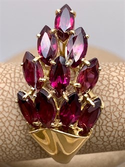 *Кольцо р.18 Гранат Родолит цв Лимонное арт. 01-1-682-12-938 вес 4,97 г - фото 320754 *Кольцо р.18 Гранат Родолит цв Лимонное арт. 01-1-682-12-938 вес 4,97 г - фото 320754