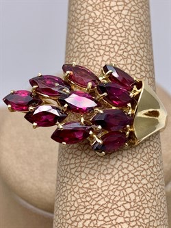 *Кольцо р.18 Гранат Родолит цв Лимонное арт. 01-1-682-12-938 вес 4,97 г - фото 320757 *Кольцо р.18 Гранат Родолит цв Лимонное арт. 01-1-682-12-938 вес 4,97 г - фото 320757