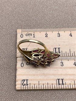 *Кольцо р.18 Гранат Родолит цв Лимонное арт. 01-1-682-12-938 вес 4,97 г - фото 320759 *Кольцо р.18 Гранат Родолит цв Лимонное арт. 01-1-682-12-938 вес 4,97 г - фото 320759