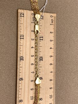 *Цепь р.40 Роло 14 рядов 2 цвета арт. 078163YZ6612L40-088, (Вес 11,7 г) - фото 320891 *Цепь р.40 Роло 14 рядов 2 цвета арт. 078163YZ6612L40-088, (Вес 11,7 г) - фото 320891