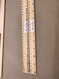 *Цепь р.45 Роло овальная арт. 0757R030L45-021, (Вес 3,5 г) - фото 320958