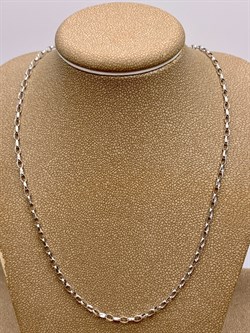 *Цепь р.45 Роло овальная арт. 0757R030L45-021, (Вес 3,5 г) - фото 320962