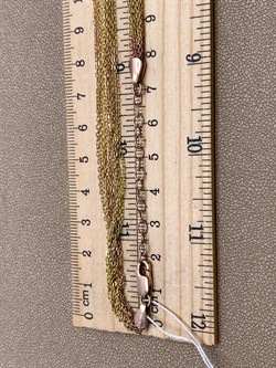 *Цепь р.45 Роло 10 рядов 2 цвета арт. 074281YZ6612L45-684 Вес 8,9 г - фото 320972 *Цепь р.45 Роло 10 рядов 2 цвета арт. 074281YZ6612L45-684 Вес 8,9 г - фото 320972