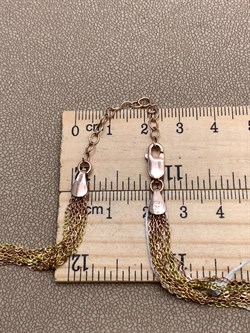 *Цепь р.45 Роло 10 рядов 2 цвета арт. 074281YZ6612L45-684 Вес 8,9 г - фото 320973 *Цепь р.45 Роло 10 рядов 2 цвета арт. 074281YZ6612L45-684 Вес 8,9 г - фото 320973