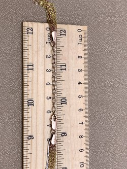 *Цепь р.45 Роло 10 рядов 2 цвета арт. 074281YZ6612L45-684 Вес 8,9 г - фото 320974 *Цепь р.45 Роло 10 рядов 2 цвета арт. 074281YZ6612L45-684 Вес 8,9 г - фото 320974