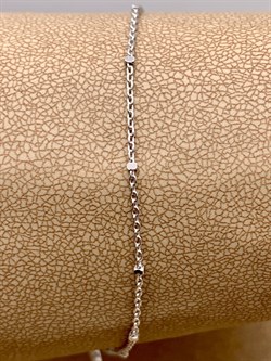 *Браслет р.17 Роло гладкая Кубики арт. 0782R210255L17-103, (Вес 0,9 г) - фото 321047 *Браслет р.17 Роло гладкая Кубики арт. 0782R210255L17-103, (Вес 0,9 г) - фото 321047