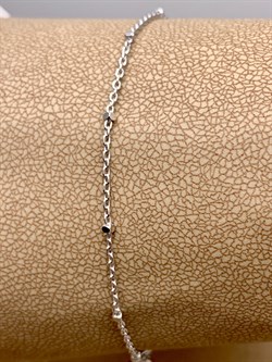 *Браслет р.17 Роло гладкая Кубики арт. 0782R210255L17-103, (Вес 0,9 г) - фото 321050 *Браслет р.17 Роло гладкая Кубики арт. 0782R210255L17-103, (Вес 0,9 г) - фото 321050