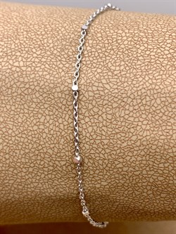 *Браслет р.18 Роло гладкая Кубики арт. 0782R210255L18-951, (Вес 1 г) - фото 321156 *Браслет р.18 Роло гладкая Кубики арт. 0782R210255L18-951, (Вес 1 г) - фото 321156