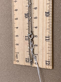 *Цепь р.45 Роло гладкая Кубики арт. 0782R210255L45-006, (Вес 2,1 г) - фото 321308