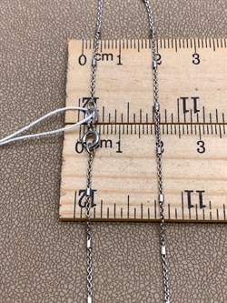 *Цепь р.40 Роло круглая Цилиндры арт. 070083R025L40-454, (Вес 1,93 г) - фото 321640 *Цепь р.40 Роло круглая Цилиндры арт. 070083R025L40-454, (Вес 1,93 г) - фото 321640